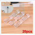 20 Pcs Crystal Cable Safety Wire Organizer Clips Cable Management Laptop / Desktop & Workstation ABS Wire Manager Cord Holder USB Charging Data Line Bobbin Winder. 