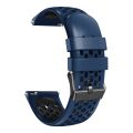For Amazfit GTR 2e 22mm Two-Color Breathable Silicone Watch Band. 