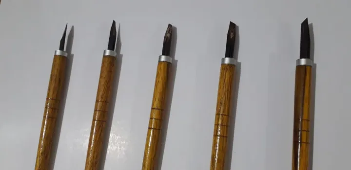 Arabic%20Urdu%20Calligraphy%20Pen%20Qalam%20Kalam%20Bamboo%20Jawi%20Jawa%20with%20Malaysian%20handle%20light%20color%20(5%20pcs%20set)%201mm%20to%205mm%20-%20Image%202