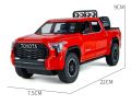 1:24 TOYOTA TUNDRA Alloy Car Model Simulation Diecast Metal Toy  Vehicle Model Sound And Light Pull Back Cars Toys Kids Boys Gift. 
