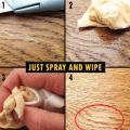 Techmanistan 2Pcs Instant Fix it Spray For Wood for Furniture Repair, Scratch Remover Set Fast Acting Wood Scratch Repair. 