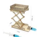 GIFTED EDUCATION Kids DIY Hydraulic Lift Table Model Physics School Projects Science Toys Educational Experiment Kit. 