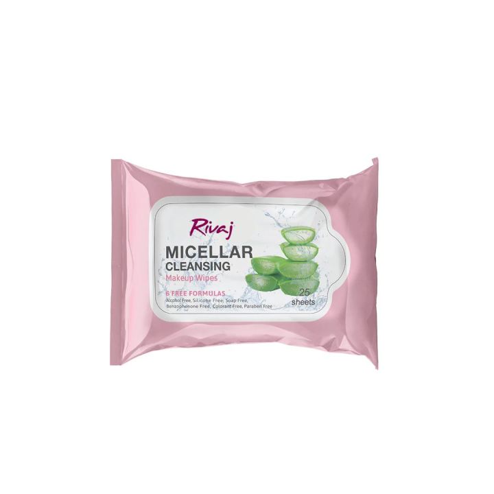 Rivaj UK - Micellar Cleansing Water Makeup Wipes
