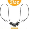 Clothesline with 12 Clips – Portable Outdoor Laundry Dryer & Drying Rack. 