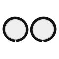 Lens Guards Camera Sticky Protector Cover Kits Lens Cap with Adhesive for Insta 360 ONE X2. 