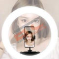 BD-300 Ring Fill Light – 10-Inch LED Selfie Ring Light with Tripod Stand & Phone Holder for Makeup, Live Streaming, and Photography. 