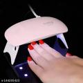 For Nail Care Tool 6W Mini Nail Dryer Machine Portable 6 LED UV Manicure Lamp Home Use Nail Lamp For Drying Polish Varnish With USB Cable. 