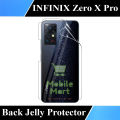 Infinix Zero X Pro Back Protector Transparent Hydrogel Soft Film jell Protection For Infinix Zero X Pro. 
