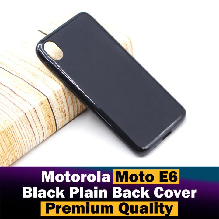 Motorola%20Moto%20E6%20Back%20Cover%20Soft%20Plain%20Black%20Case%20For%20Moto%20E6%20-%20Image%202