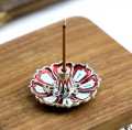9-Hole Copper Agarbatti Stand, Incense Burner, Portable Holder. 