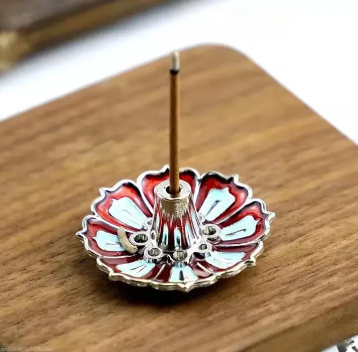9-Hole%20Copper%20Agarbatti%20Stand,%20Incense%20Burner,%20Portable%20Holder%20-%20Image%203