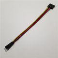 4Pin FDD Floppy Male to 15Pin SATA Female Adapter Converter Hard Drive Power Cable 20cm. 