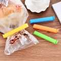 Pack of 12 - Multicolor Reusable Plastic Food Snack Storage Seal Sealing Bag Clips Sealer Clamp Plastic Tool, Sealing Clips, Food Bag Clips, Chip Bag Clips, Bread Bag Clips, Bag Clips For Food, Plastic Bag Clips, Seal Pour Food Storage Bag Clip. 