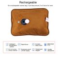 Electric Hot Water Bottle Heat Pad (Heat Bag) for Pain Relief Multicolored Electric Massagers for Menstrual Cramps. 
