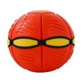 Magic Flying Saucer Ball Frisbee Deformation Ufo Football Flat Throw Disc With 3 Led Lights Flying Toys Outdoor Garden Beach Game Toy. 