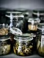 IKEA KORKEN 1 Liter Glass Storage Jar with Airtight Rubber Seal for Food, Tea, Rice & Pickles. 