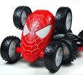 Spiderman Plastic Toy Car with Two-Sided Push & Go Action For Kids. 
