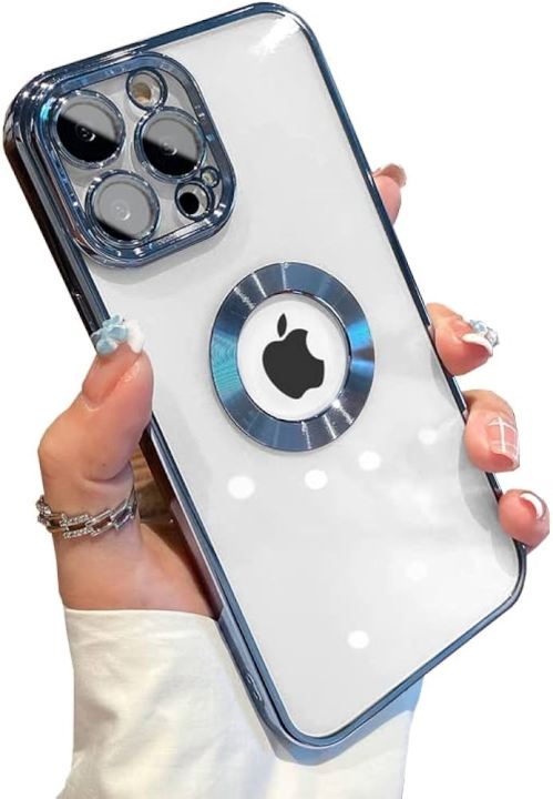 IPHONE%2013%20PRO%20MAX%20RING%20CASE%20LOGO%20HOLE%20SILLICONE%20TRANSPARENT%20CASE%20-%20Image%203