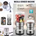 Grinder Machine Nima & Raf Electric Grinder 4 Blades Stainless Steel Mini Electric Grinder & Blender 100% Original Premium Quality Spice & Coffee Beans Blender Grinder Machine For Kitchen - RAF & Nima Grinders. 