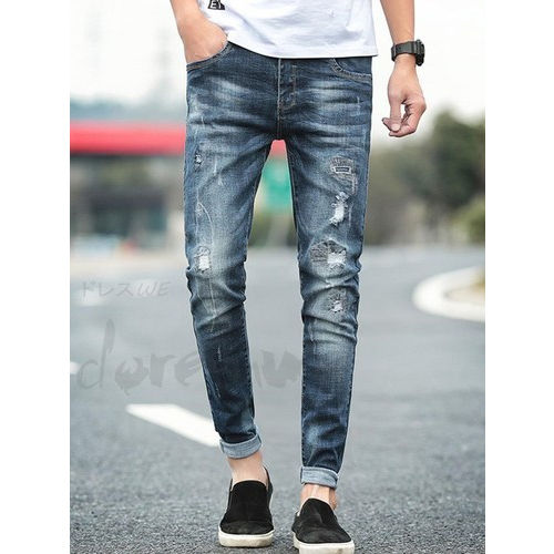 Stylish Damage Denim jeans pant For Him