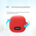 Silicone Headphone Cover For Anker Soundcore Liberty 4 NC Wireless Earbuds Case Dustproof Earphone Protector Charging Box Sleeve. 
