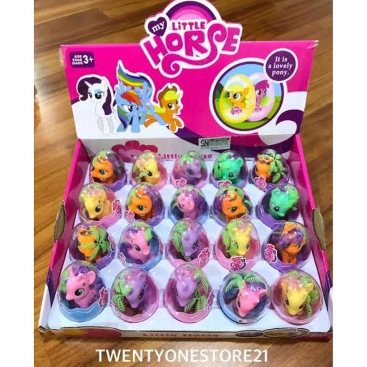 Pony Horse Toy Egg (Rubber material)