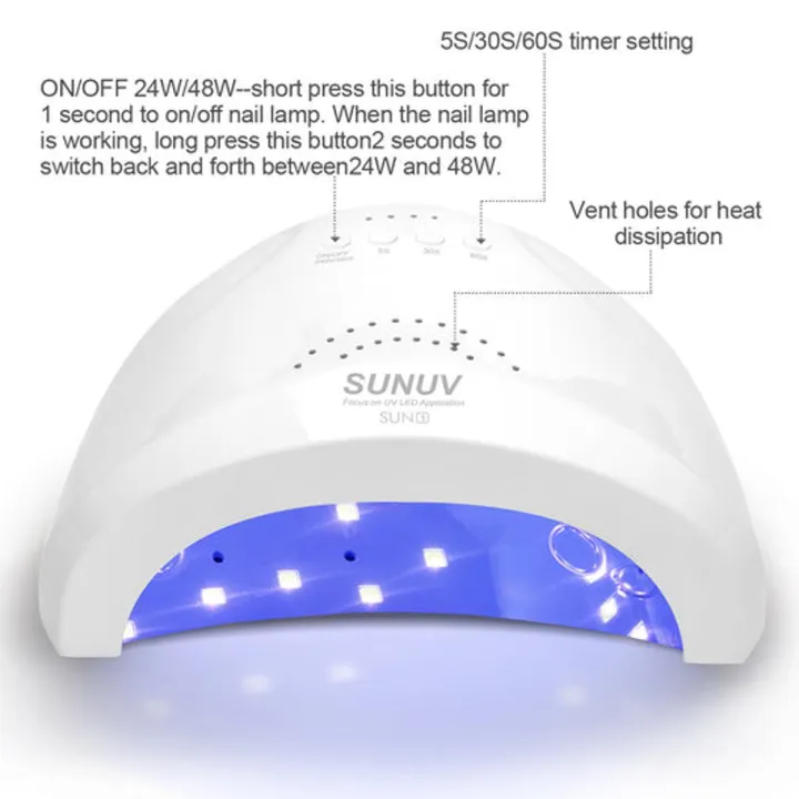 UV%20LED%20Nail%20Lamp,%20SUNUV%20Gel%20Nail%20Light%20for%20Nail%20Polish%2048W%20UV%20Dryer%20with%203%20Timers%20SUNone%20Portable%20Mini%20Quick%20Curing%20Nail%20Gel%20Polish%20Nail%20Dryer%20UV%20Led%20Lamp%20-%20Image%202