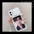 Korean INS Screenshot Card Bag Phone Case For iPhone 11 12 13 Pro XS Max X XR SE 7 8 Plus Photo Frame Soft Shockproof Back Cover. 