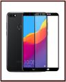 For Huawei Honor 7C 3D Glass Screen Protector Full Edges Cover - Black. 
