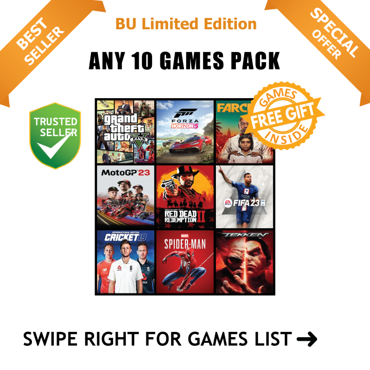 Any 10 Game for PC (Google drive/ Mediafire) - QR Code