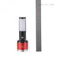 T58D New Arrival Aluminum Plastic Rechargeable Flashlight with Tube+3W Aluminum Lamp Head 18650 Lithium Battery 1200mAh 4 Step Switch USB Charging Wire. 