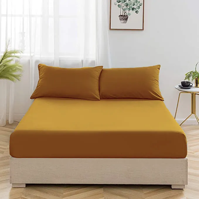 Jersey%20Fitted%20Bed%20Sheet%20With%20Pillow%20Cover,%20For%20Single%20And%20Double%20BedSheet%20with%20Pillow%20Case%20-%20Image%206