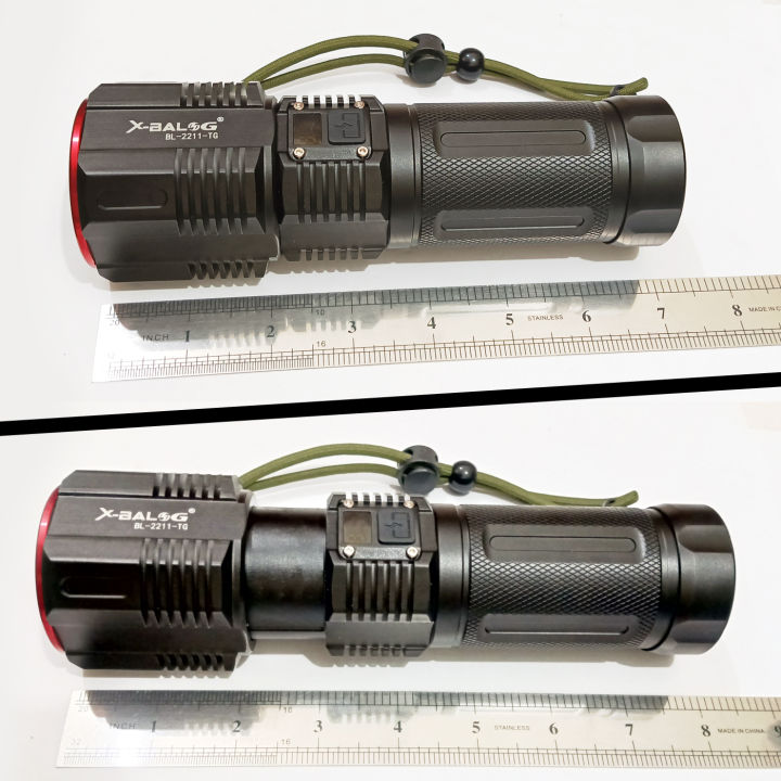 USB%20Rechargeable%20Multi%20Functional%20Emergency%20LED%20Charge%20Display%20X-Balog%20BL-2211%20Imported%20Super%20Strong%20Telescopic%20zoom%20Torch%20Flashlight%20Laser%20LED%20Torch%202km%20Range%2026,400%20mAh%20Battery%20Power%20Bank%20and%20waterproof%20-%20Image%204