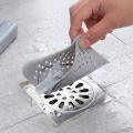 Silicone Sink Drain Drainer Filter Five-Pointed Sea Star Drain Cover, Kitchen Rubber Sink Strainer, Hair Catcher, Drain Protector, Shower Sink Stopper, Leakage Filter for Kitchen and Bathroom. 
