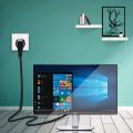 1.2m EU Power Cable Euro Plug IEC C13 AC Power Supply Cable Extension Cord For PC Computer Monitor Samsung TV Speaker. 
