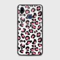 Samsung Galaxy A10s Cover - SkinLee HQ Infinity Glass Case (Soft) - Pink Leopard - SKINLEE-511-1-572-377. 