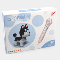 3D Pen 3D Printing Pen PLA Drawing Printer Pen LCD Display with 3 Colors Random Filament Refills, Art Crafts Gift for Kids Adults. 