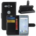 For Sony Xperia XZ2 Compact  Leather Flip Cover Wallet Phone Case. 