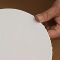 Openness - Round Canvas Board - Circle 4, 6, 8, 10, 12, 14 Inches For Painting - 100% Small Cotton Stretched Panels - Small Canvas - Big Canvas - Framed Canvas. 