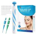 Auto Skin Tag Remover Painless Facial Beauty Tools Mole Wart Spot Skin Tag Removal Kit With Cleansing Swabs Home Use. 