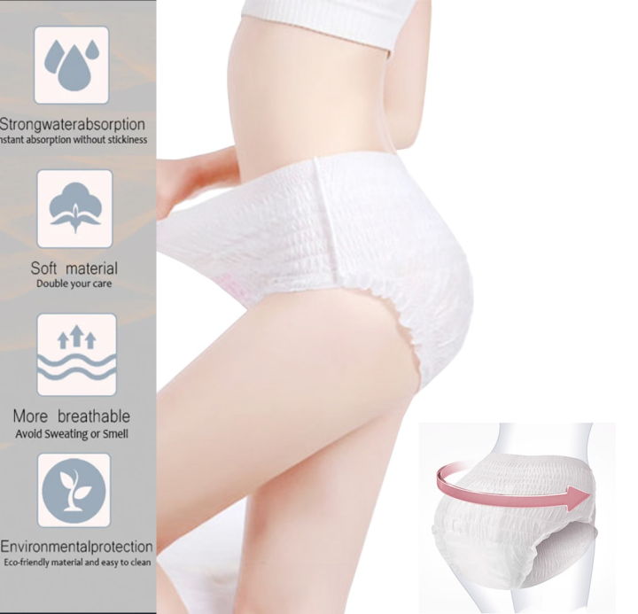 Disposable Period Panty, Women Period Underwear, Postpartum panty