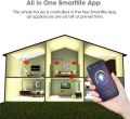 2 in 1 Maxcio Smart LED Light Bulb, Dimmable,Color Changing Ambience Light, Compatible with Alexa, WiFi APP Remote Control, No Hub Required, 9W, E14 Base Holder - 2 Bulb Per Pack. 