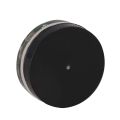 Oil Filled Button Compass - Ultra Compact 20mm - Mini SAS Survival Bushcraft - Black. 