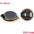 1.28 inch IPS Color TFT LCD Display Module 1.28 RGB LED Round Touch Screen GC9A01 Drive 4 Wire SPI Interface 240x240 Board. 