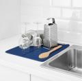 IKEA Dish Drying Mat, 44x36 cm, Polyester with Polyurethane Foam, Machine Washable. 