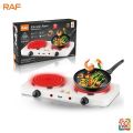 Raf Electric Stove Double Burner Cooker (CHULA) Hot Plate Multifunctional Home Heater 2000 Watts. 