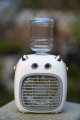 Monster cooling fan, double mist spray fan,  cooling fan 2 in 1, portable handheld fan. 
