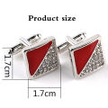 1 Pair Wedding Cuff Button Alloy Jewelry Shirt Cufflinks Men's Fashion Business Party Decor. 