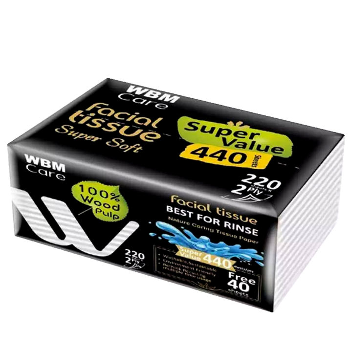 WBM%20Facial%20Tissue%20Paper%20-%20220s%20(2%20Ply)%20%7C%20Tissue%20-%20Image%202