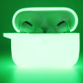 Applicable airpods Luminous Protective Cover airpods Apple Wireless Bluetooth Headset Silicone Storage Luminous Case. 